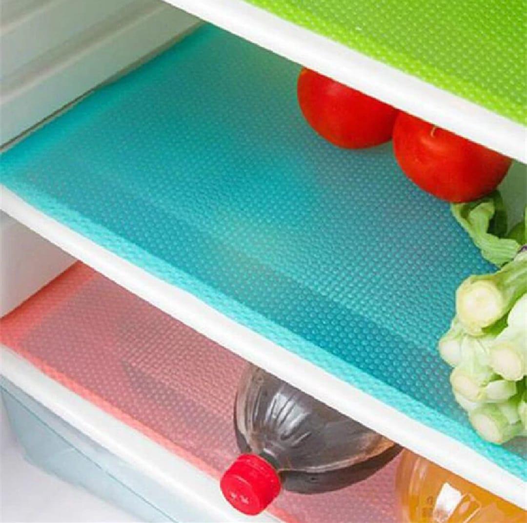 4pcs Non Slip Waterproof Refrigerator Mat (60cm X 200cm) - Shop Portal