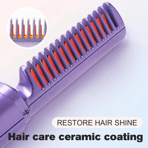 Best Portable Rechargeable Hair Straightening Comb - Shop Portal