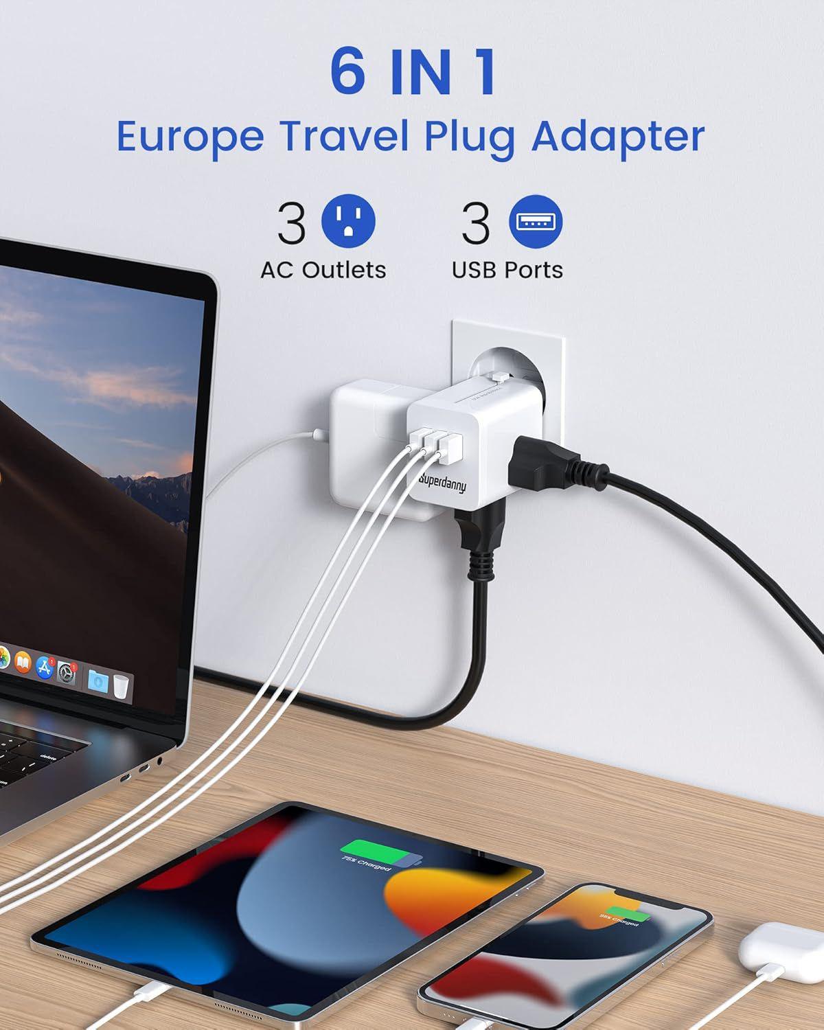 Universal Adapter, Fast Charger Adapter, Portable Adapter Compact Charger - Shop Portal